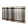 Traditional 3 Column Radiator - 600 x 1190mm - Raw Metal