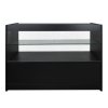MonsterShop Emperor Retail Display Shop Counter Unit & Glass Showcase Cabinet Units Black/White