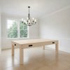 7-In-1 Games Table - Oak