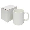 72 Sublimation Mugs White 11oz 325ml Polymer Coated Cup Blank AAA Grade Ceramic Personalised Heat Press Printing Transfer Cardboard Presentation Box Dishwasher Microwave Safe 10 Sublimation Sheets