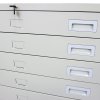 A1 Architects Drawers Artist Studio Flat File Metal Plan Maps Art Graphic Design Office Lockable Storage