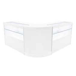 Selene LED Shop Counter Set CM60 & 2 x C1200 - White