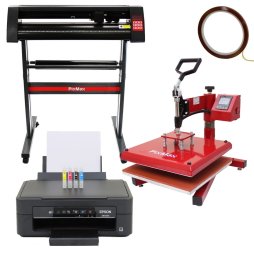 Vinyl Cutter Sublimation Printer Swing Away Heat Press T Shirt Transfer Digital Industrial Business Home Custom Design Plotter Machine Stand Cutting Printing