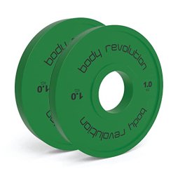 Fractional Bumper Plates (2 x 1kg)