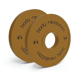Fractional Bumper Plates (2 x 1.5kg)