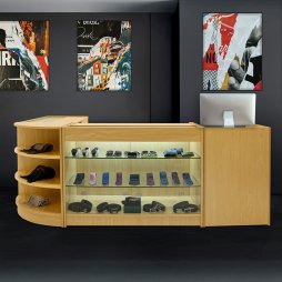 Eclipse LED Shop Counter Set LM60, TB60 & 2 x C1500 - Maple