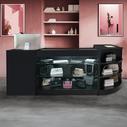 Eclipse LED Shop Counter Set LM60, TB60 & 2 x C1500 - Black