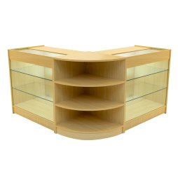 Apollo LED Shop Counter Set LM60 & 2 x K900 - Maple