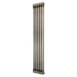 Traditional 2 Column Radiator - 1500 x 290mm - Raw Metal