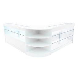 Calliope LED Shop Counter Set K1500, C1500 & LM60 - White