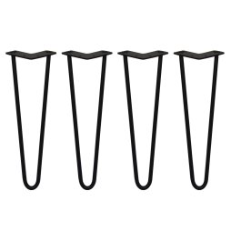 4 x Hairpin Legs / Hair Pin Legs Set SkiSki Legs Furniture Desk Bench Chair Table 16
