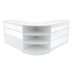 Calliope LED Shop Counter Set K1200, C1200 & LM60 - White