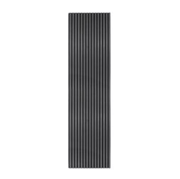 Acoustic Slat Wall Panel - Anthracite Grey