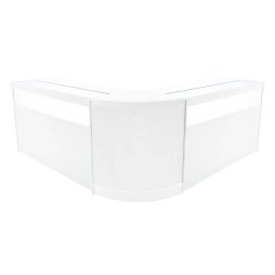 Iris LED Shop Counter Set CM60 & 2 x B1500 - White