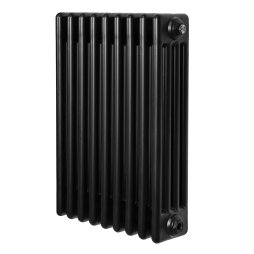 Traditional 4 Column Radiator - 600 x 425mm - Black