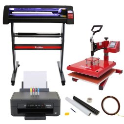 Vinyl Cutter Sublimation Printer Swing Away Heat Press T Shirt Transfer Digital Industrial Business Home Custom Design LED Plotter Machine Stand Cutting Printing | Weeding Kit