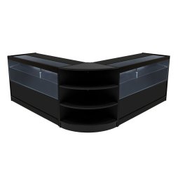 Andromeda LED Shop Counter Set LM60 & 2 x C1500 - Black
