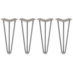 4 x Hairpin Legs / Hair Pin Legs Set SkiSki Legs Furniture Desk Bench Chair Table 12