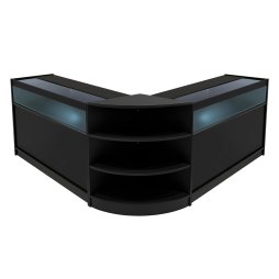Theseus LED Shop Counter Set LM60 & 2 x B1200 - Black
