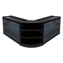 Apollo LED Shop Counter Set LM60 & 2 x K1200 - Black