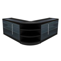 Apollo LED Shop Counter Set LM60 & 2 x K1500 - Black