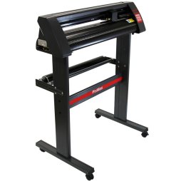PixMax Vinyl Cutter Machine & FlexiStarter 11 Design Software, Decal & Garment Vinyl Cutting, Black