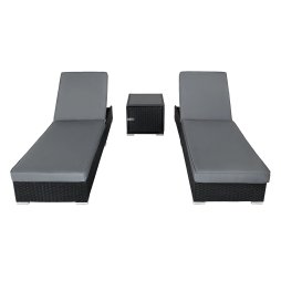 Jardi Rattan Sun Lounger Set
