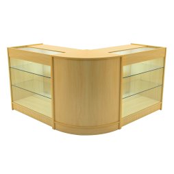 Helios LED Shop Counter Set CM60 & 2 x K900 - Maple