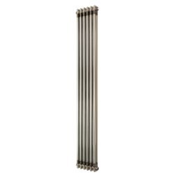 Traditional 2 Column Radiator - 1800 x 290mm - Raw Metal