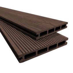 Composite Decking Boards x 5 – Brown