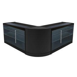 Helios LED Shop Counter Set CM60 & 2 x K1500 - Black