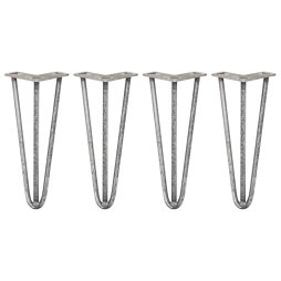 4 x Hairpin Legs / Hair Pin Legs Set SkiSki Legs Furniture Desk Bench Chair Table 12