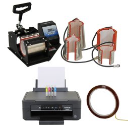 Mug Heat Press Machine Sublimation Printer Transfer Digital Commercial Business Industry Home Cup Printing | 5oz, 7oz, 11oz, 12oz, 17oz