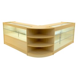 Calliope LED Shop Counter Set K1500, C1500 & LM60 - Maple