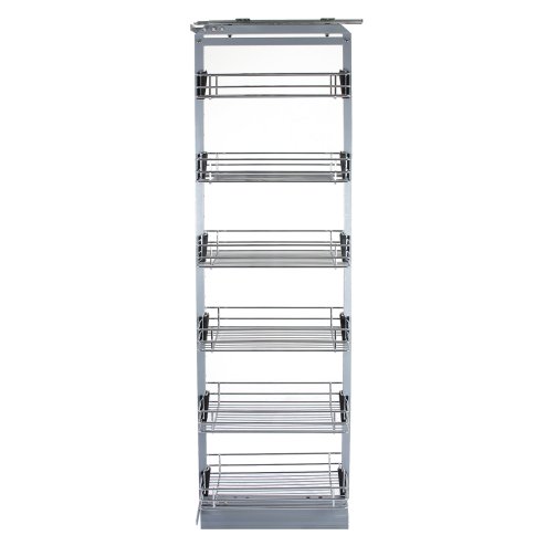 KuKoo Pull Out Soft Close Kitchen Larder – 46cm D x 170-195cm H