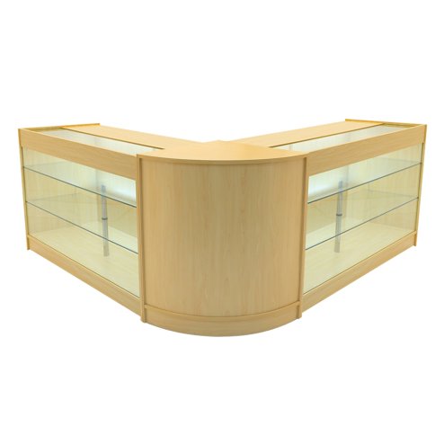 Helios LED Shop Counter Set CM60 & 2 x K1500 - Maple Image