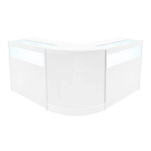 Iris LED Shop Counter Set CM60 & 2 x B900 - White