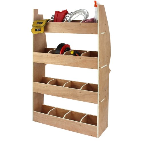 Monster Racking Peugeot Partner SWB Van Rack Shelving Storage Unit, 67.5cm x 116cm x 28.5cm, Plywood