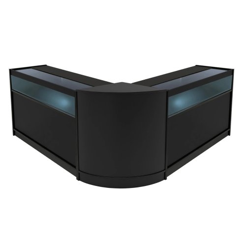 Iris LED Shop Counter Set CM60 & 2 x B1200 - Black