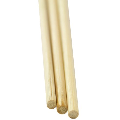 KuKoo 30 cm 300-Piece Wooden Candy Floss Sticks, Bamboo