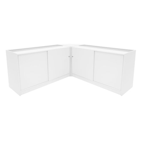 Calliope LED Shop Counter Set K1500, C1500 & LM60 - White