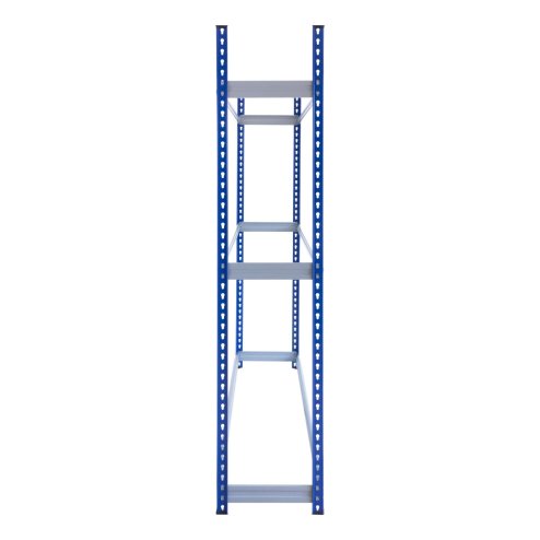 2 Tyre Racking Units Wheel Storage Boltless Steel Shelving Bay Blue Garage Mechanic Workshop Heavy Duty 450kg Capacity Rack 3 Tier 48 Tyres 185 x 180 x 40cm 2 FREE Rubber Mallets 4 FREE Bay Connectors