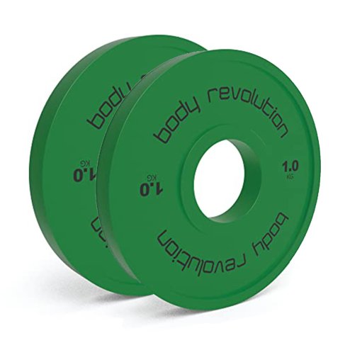 Fractional Bumper Plates (2 x 1kg)