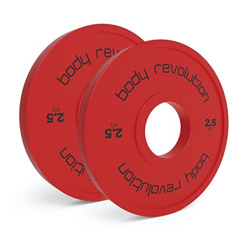 Fractional Bumper Plates (2 x 2.5kg)