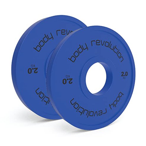 Fractional Bumper Plates (2 x 2kg)