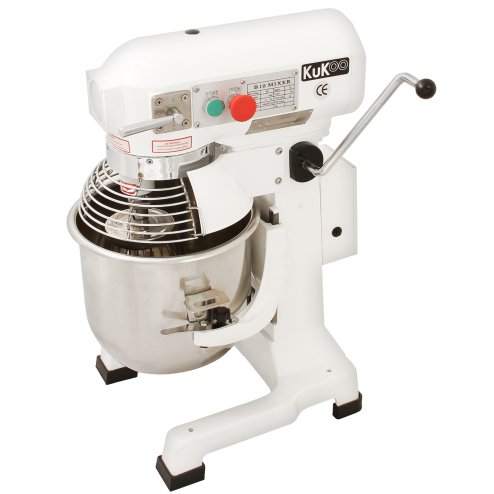KuKoo Commercial 10 Litre Planetary Food Mixer, Bakery Equipment For Dough, Cake & Bread Making Image