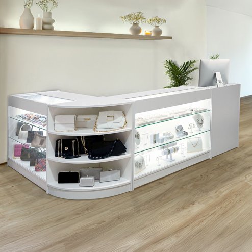 Astro LED Shop Counter Set LM60, TB60 & 2 x K1500 - White