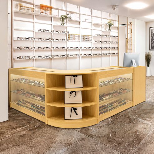 Astro LED Shop Counter Set LM60, TB60 & 2 x K1500 - Maple