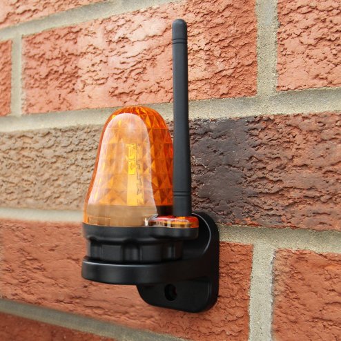 Electric Swing Gate Opener, With 2 Remote Controls, Heavy Duty Dual Wing Automatic Door Operating Kit, 300kg Per Arm, Driveway, Fence, Garage, Garden, Home, FREE Flashing Safety Beacon