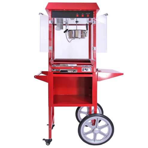 Popcorn Machine / Maker and Cotton Candy / Candy Floss Machine with Carts
